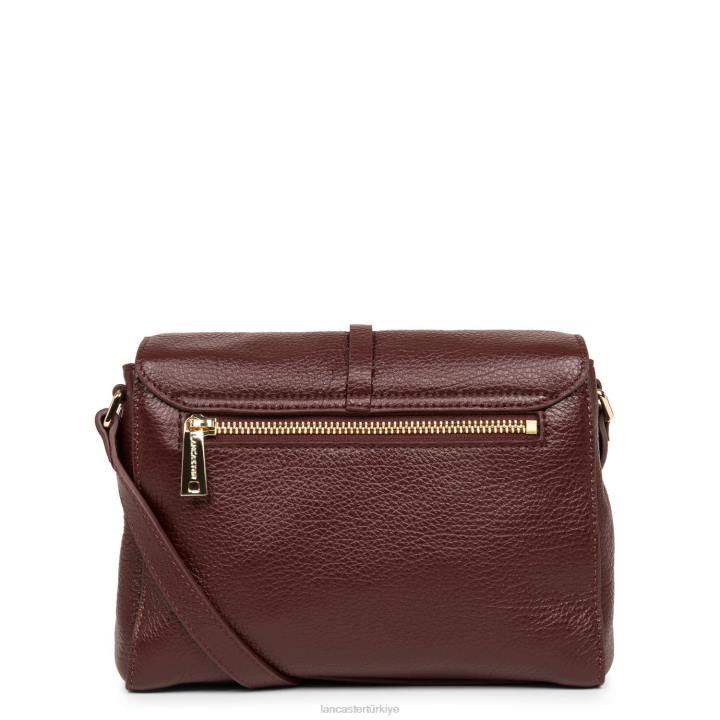 kadınlar çapraz çanta bordo Lancaster Paris çanta H0LP590
