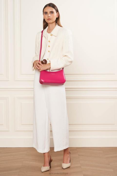 kadınlar çapraz çanta fuxia Lancaster Paris çanta H0LP384