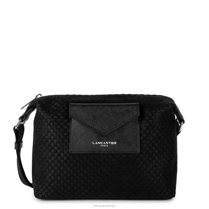 kadınlar çapraz çanta gerçek damier tresse kara Lancaster Paris çanta H0LP2136