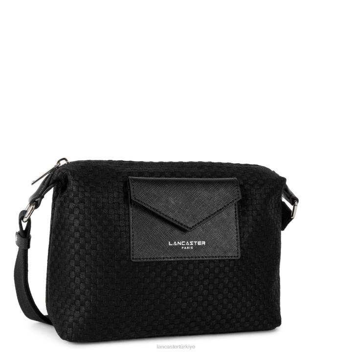 kadınlar çapraz çanta gerçek damier tresse kara Lancaster Paris çanta H0LP2136