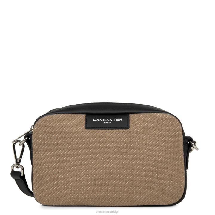 kadınlar çapraz çanta gerçek midi-pirenler kara Lancaster Paris çanta H0LP2132