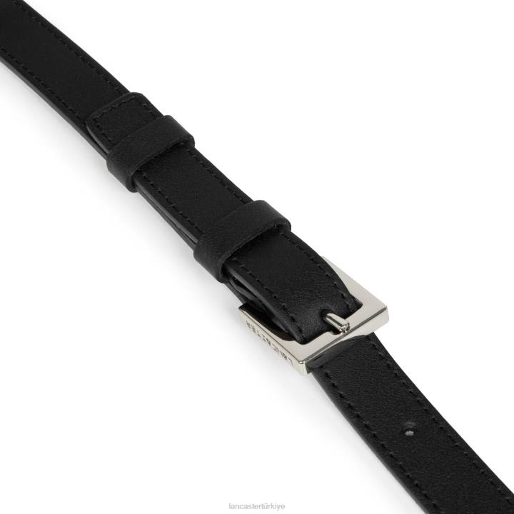 kadınlar çapraz çanta gerçek midi-pirenler kara Lancaster Paris çanta H0LP2132