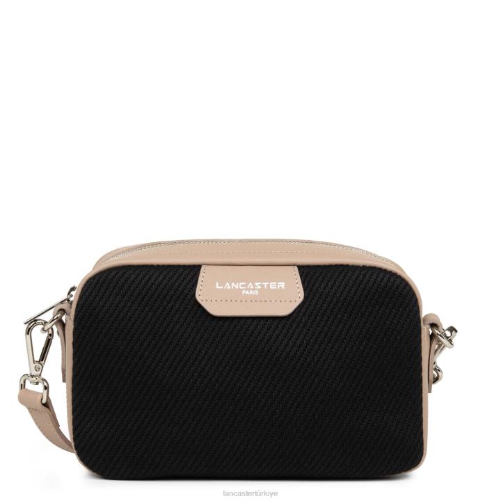 kadınlar çapraz çanta gerçek midi-pirenler noir-çıplak Lancaster Paris çanta H0LP2129