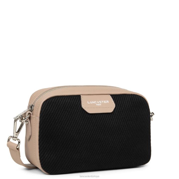 kadınlar çapraz çanta gerçek midi-pirenler noir-çıplak Lancaster Paris çanta H0LP2129