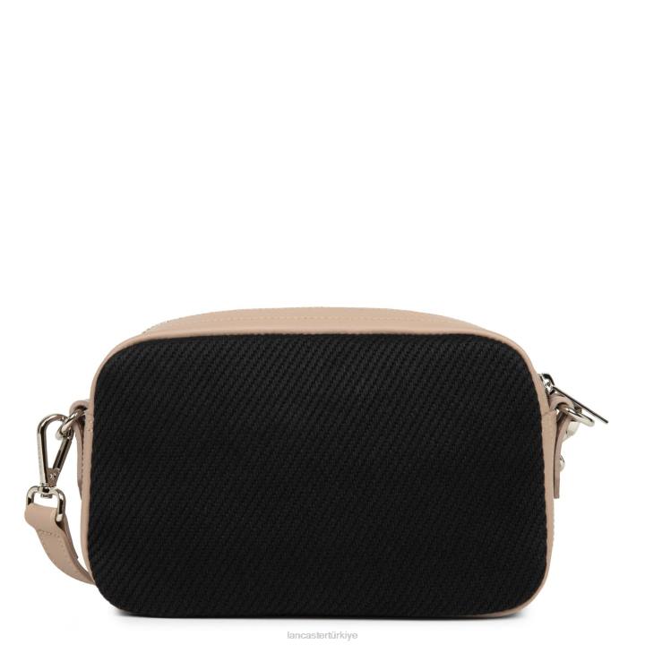 kadınlar çapraz çanta gerçek midi-pirenler noir-çıplak Lancaster Paris çanta H0LP2129