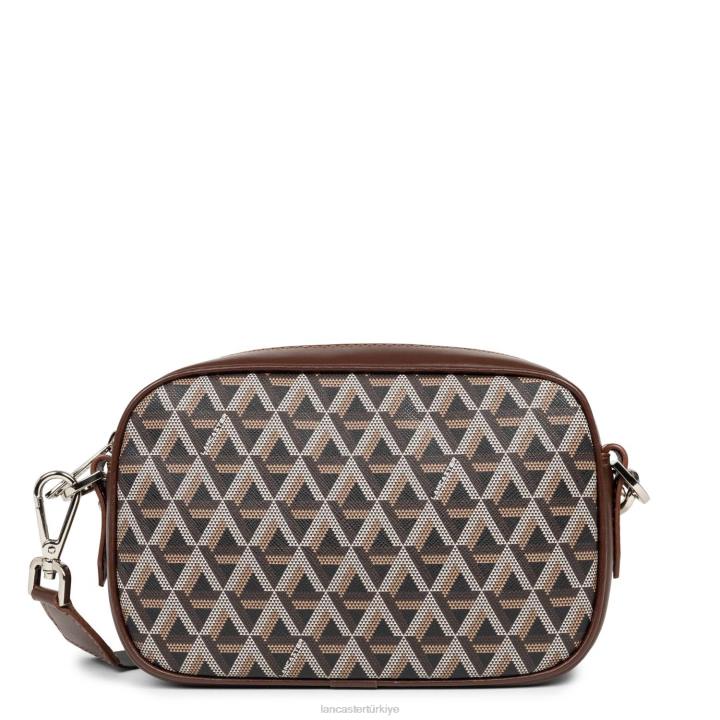 kadınlar çapraz çanta ikon it kestane rengi Lancaster Paris çanta H0LP1298