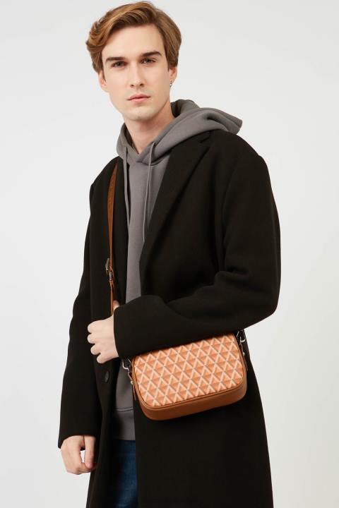 kadınlar çapraz çanta ikon it turuncu Lancaster Paris çanta H0LP1297