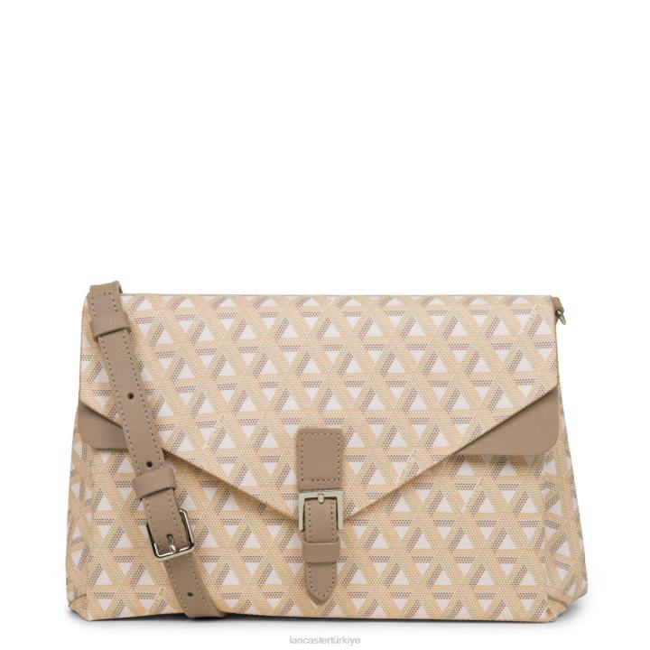 kadınlar çapraz çanta ikonu bej Lancaster Paris çanta H0LP2232
