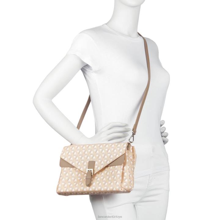 kadınlar çapraz çanta ikonu bej Lancaster Paris çanta H0LP2232