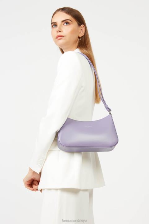 kadınlar çapraz çanta leylak rengi Lancaster Paris çanta H0LP395