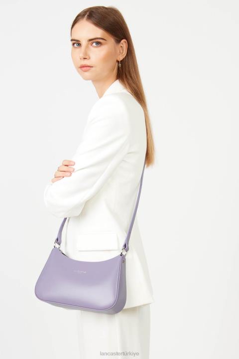 kadınlar çapraz çanta leylak rengi Lancaster Paris çanta H0LP395