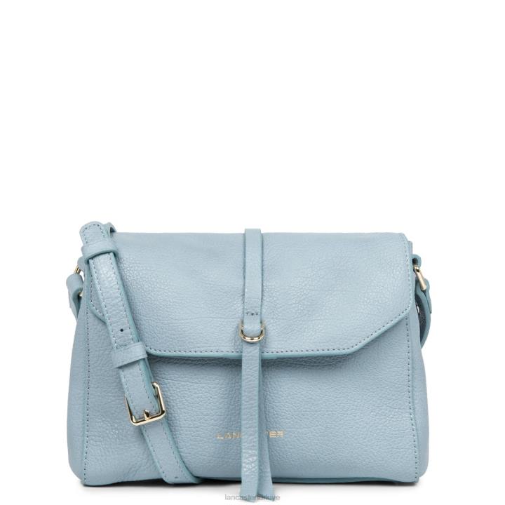 kadınlar çapraz çanta mavi cendre Lancaster Paris çanta H0LP586