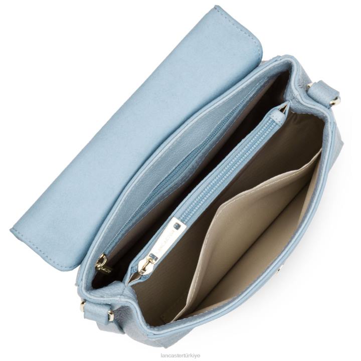 kadınlar çapraz çanta mavi cendre Lancaster Paris çanta H0LP586