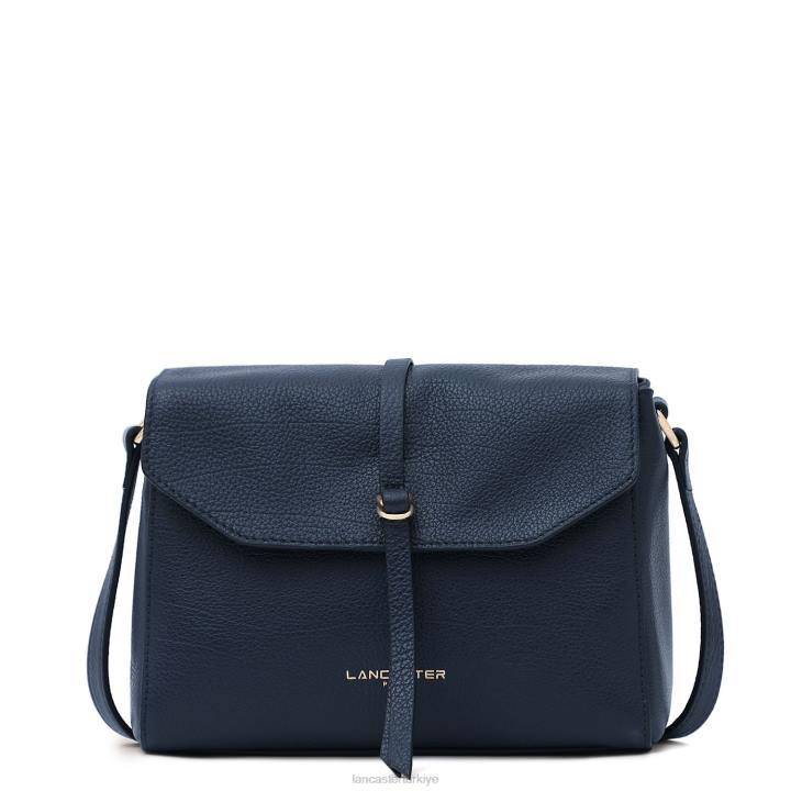 kadınlar çapraz çanta mavi fonce Lancaster Paris çanta H0LP587