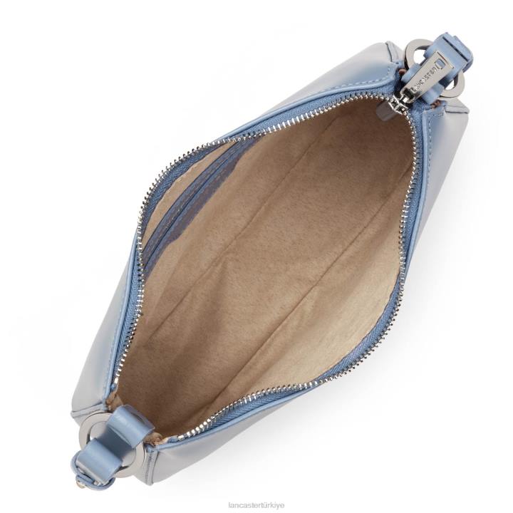 kadınlar çapraz çanta mavi taş Lancaster Paris çanta H0LP405
