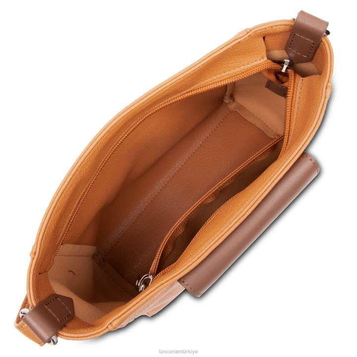 kadınlar çapraz çanta maya altın sarısı vison Lancaster Paris çanta H0LP1881