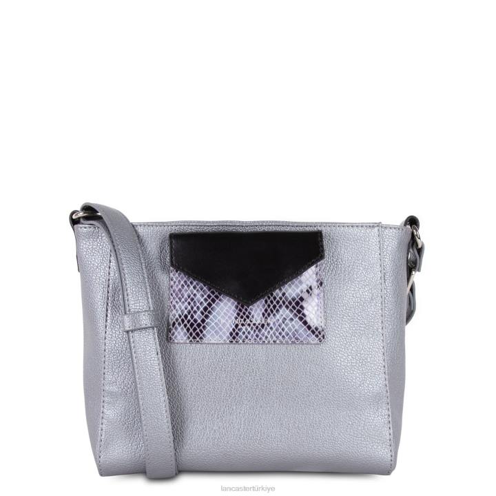kadınlar çapraz çanta maya argent-python Lancaster Paris çanta H0LP1882