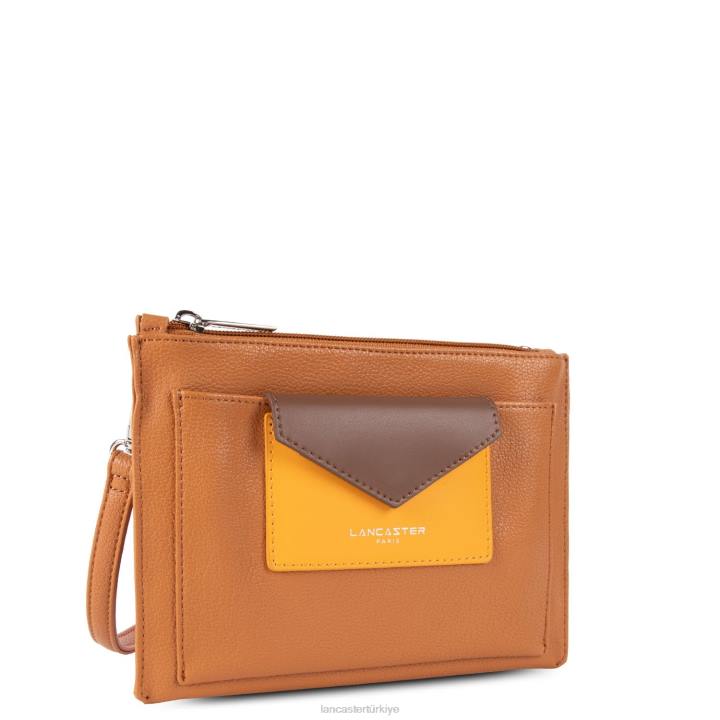 kadınlar çapraz çanta maya yeni altın sarısı vison Lancaster Paris çanta H0LP2315