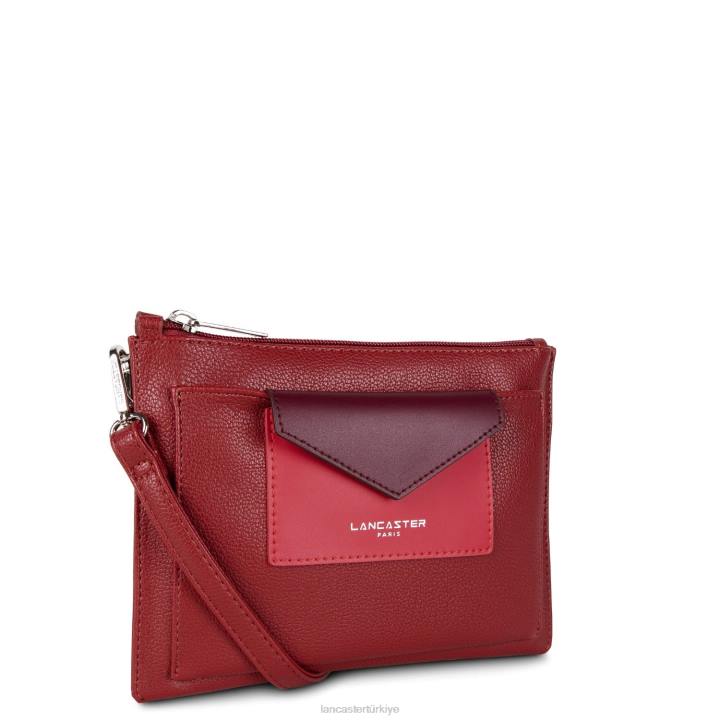 kadınlar çapraz çanta maya yeni carmin-framboise-pourpre Lancaster Paris çanta H0LP2327