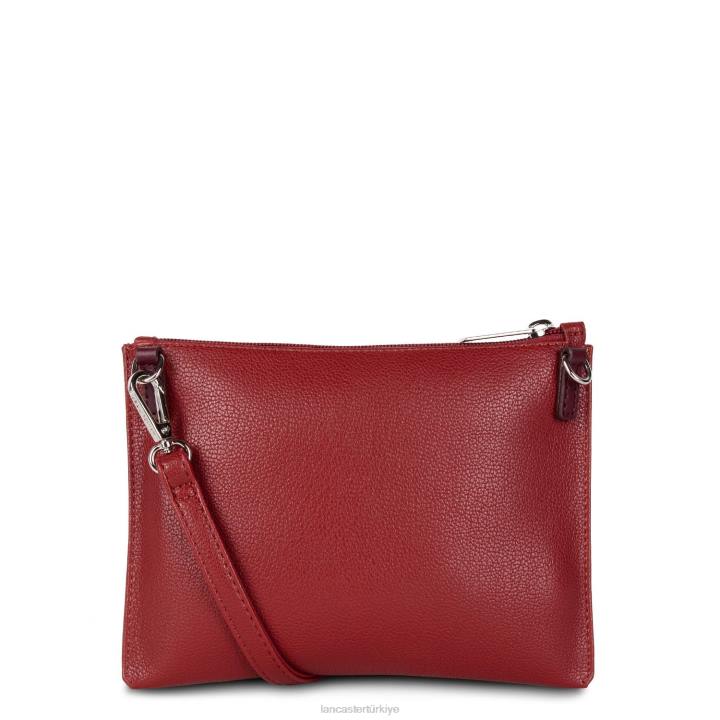 kadınlar çapraz çanta maya yeni carmin-framboise-pourpre Lancaster Paris çanta H0LP2327