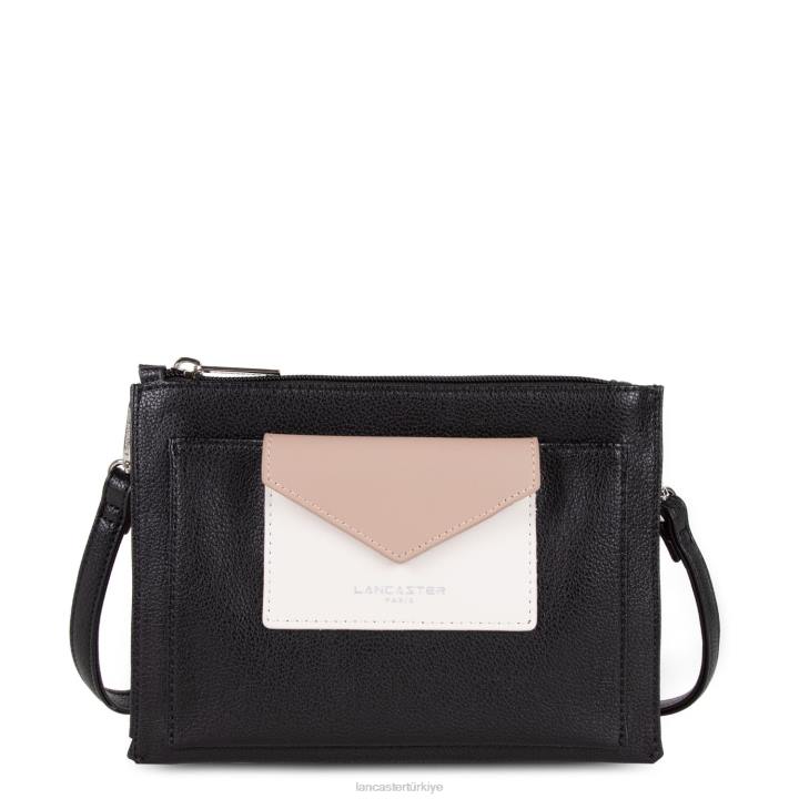 kadınlar çapraz çanta maya yeni noir-ekru-çıplak Lancaster Paris çanta H0LP2324