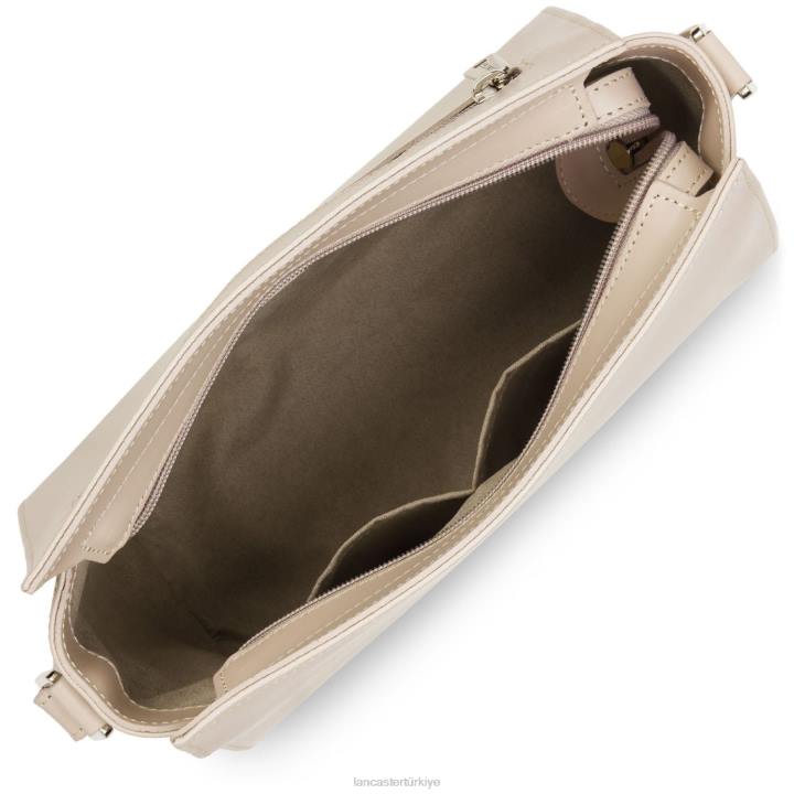 kadınlar çapraz çanta pürüzsüz galeta gülü Lancaster Paris çanta H0LP762