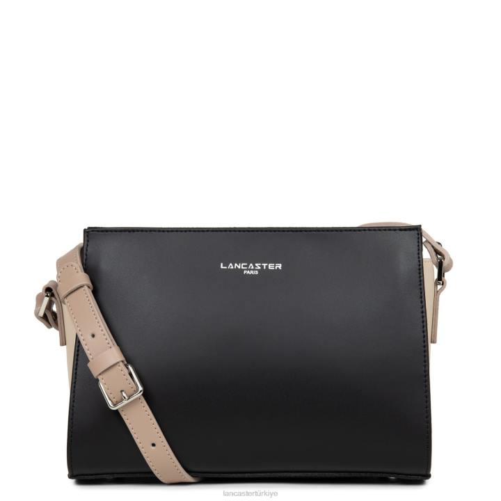 kadınlar çapraz çanta pürüzsüz noir-çıplak clair-çıplak fonce Lancaster Paris çanta H0LP755
