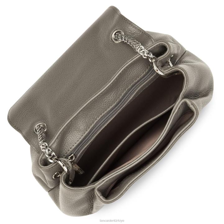 kadınlar çapraz çanta pia Gris Lancaster Paris çanta H0LP552
