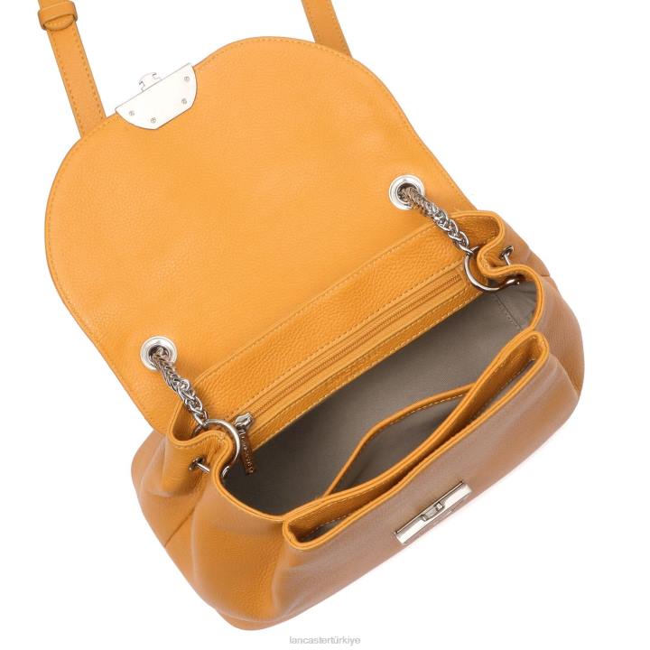 kadınlar çapraz çanta pia Safran Lancaster Paris çanta H0LP559