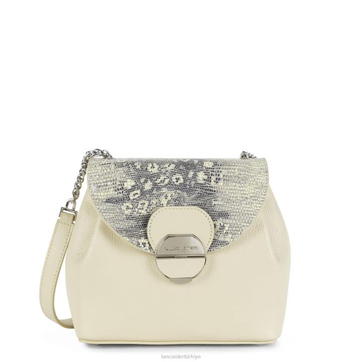 kadınlar çapraz çanta pia bej iguana Lancaster Paris çanta H0LP546