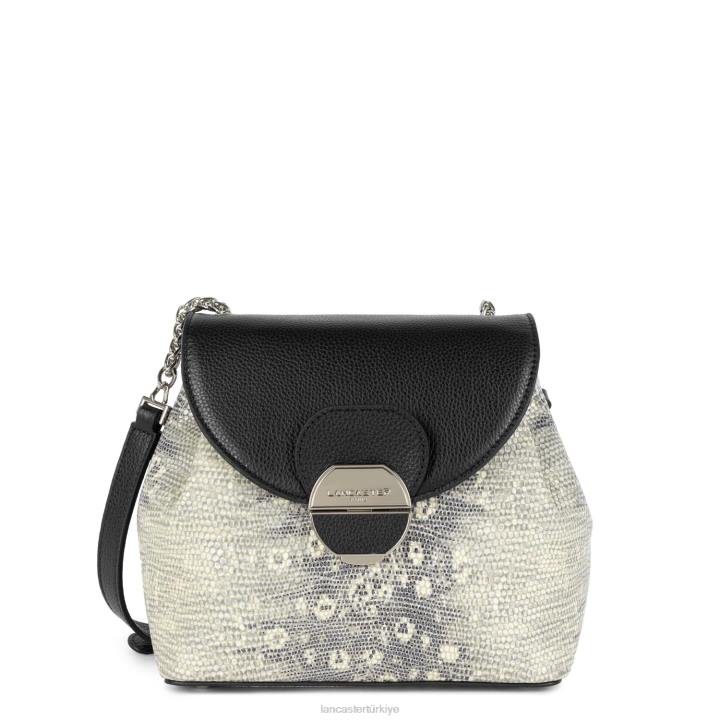 kadınlar çapraz çanta pia kara iguana Lancaster Paris çanta H0LP544