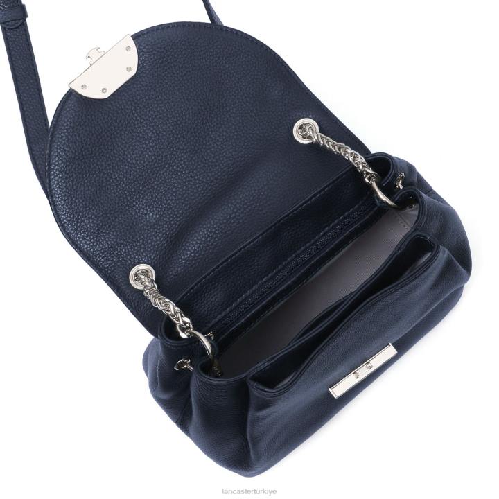 kadınlar çapraz çanta pia mavi fonce Lancaster Paris çanta H0LP555