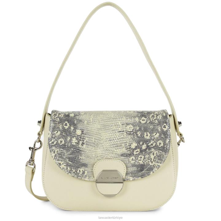 kadınlar çapraz çanta pia yeni bej iguana Lancaster Paris çanta H0LP1764