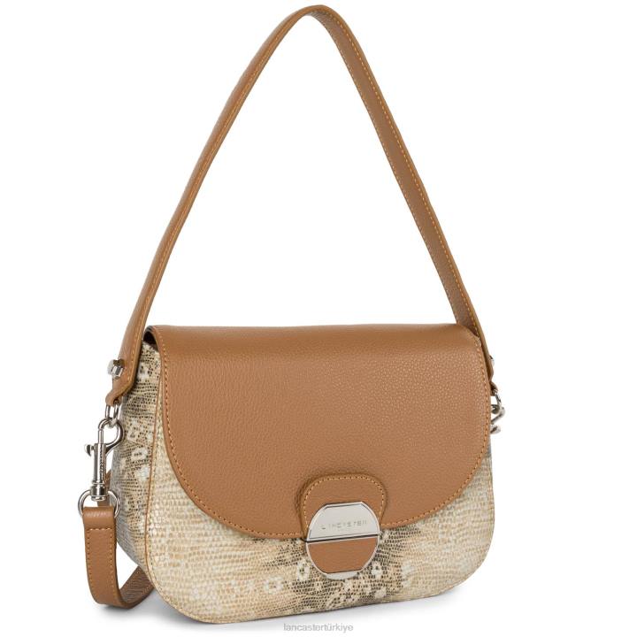 kadınlar çapraz çanta pia yeni deve iguanası Lancaster Paris çanta H0LP1769
