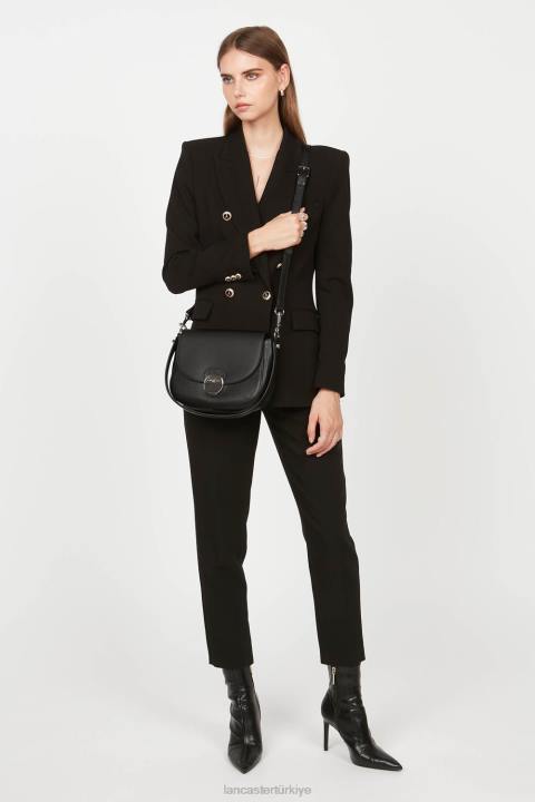 kadınlar çapraz çanta pia yeni kara Lancaster Paris çanta H0LP1767