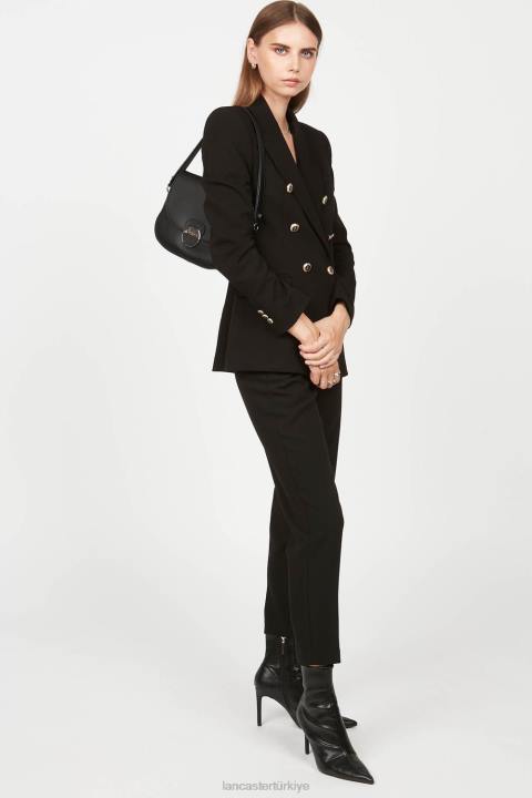 kadınlar çapraz çanta pia yeni kara Lancaster Paris çanta H0LP1767