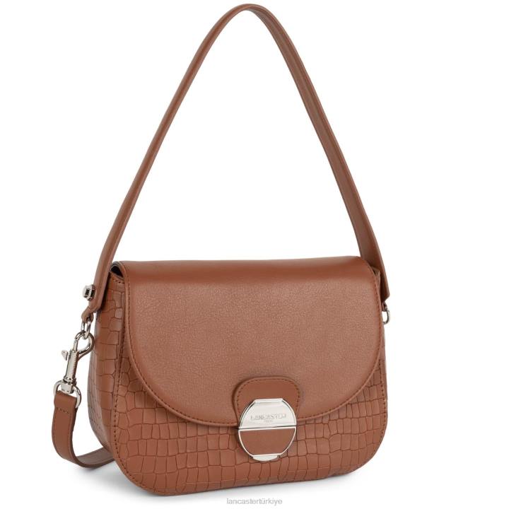 kadınlar çapraz çanta pia yeni konyak timsahı Lancaster Paris çanta H0LP1770