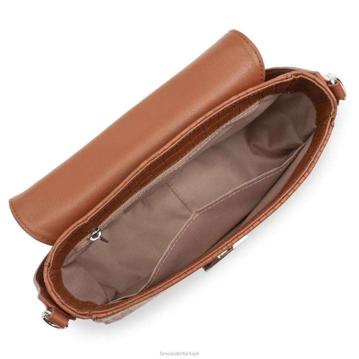 kadınlar çapraz çanta pia yeni konyak timsahı Lancaster Paris çanta H0LP1770