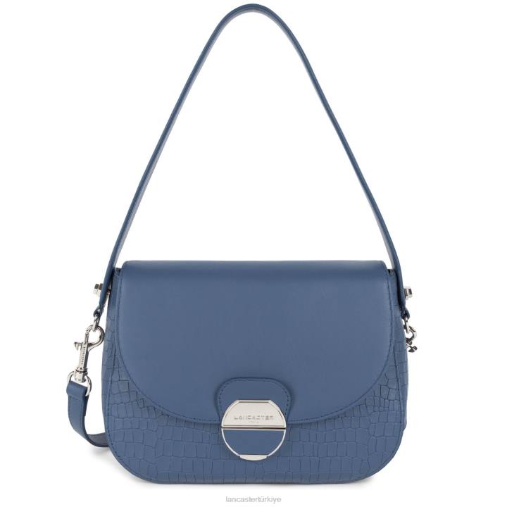 kadınlar çapraz çanta pia yeni mavi timsah Lancaster Paris çanta H0LP1768