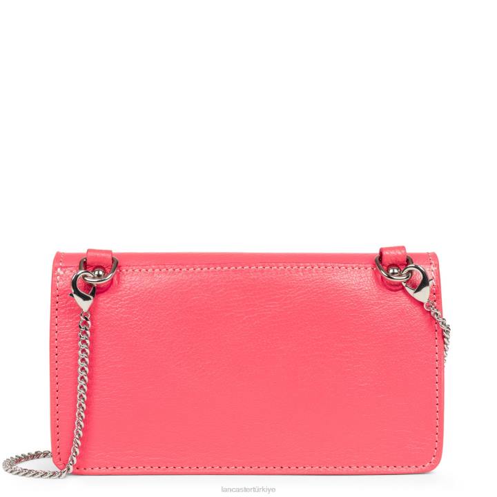 kadınlar çapraz çanta stüdyo elemanı gül bonbonu Lancaster Paris çanta H0LP876