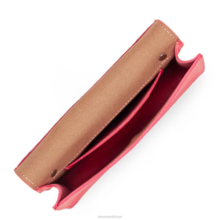 kadınlar çapraz çanta stüdyo elemanı gül bonbonu Lancaster Paris çanta H0LP876