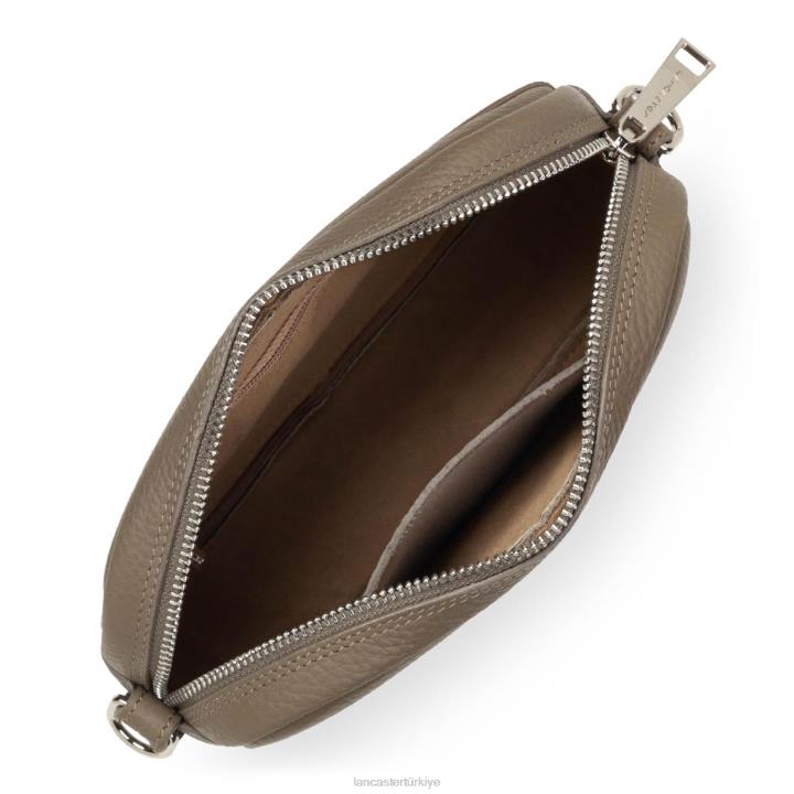 kadınlar çapraz çanta stüdyo karışımı boz kahverengi Lancaster Paris çanta H0LP1291