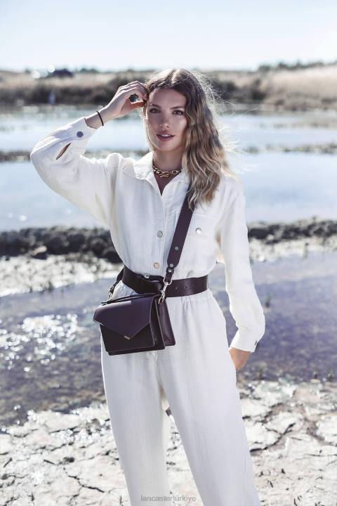 kadınlar çapraz çanta zoe esmer Lancaster Paris çanta H0LP479