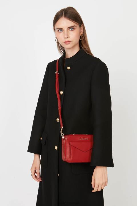 kadınlar çapraz askılı çanta Saffiano imzası yeni allık Lancaster Paris çanta H0LP2103