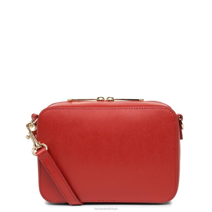 kadınlar çapraz askılı çanta Saffiano imzası yeni allık Lancaster Paris çanta H0LP2103