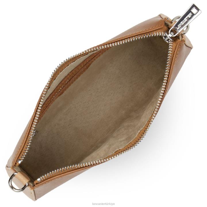 kadınlar çapraz askılı çanta Saffiano intemporel deve-çıplak-vizon Lancaster Paris çanta H0LP1946