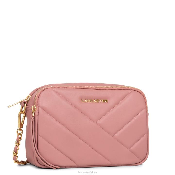 kadınlar çapraz askılı çanta croise matelasse gül cendra Lancaster Paris çanta H0LP2142