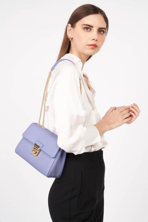 kadınlar çapraz askılı çanta delphino tina lavanta Lancaster Paris çanta H0LP1479