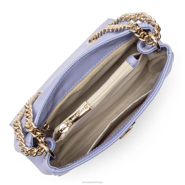 kadınlar çapraz askılı çanta delphino tina lavanta Lancaster Paris çanta H0LP1479