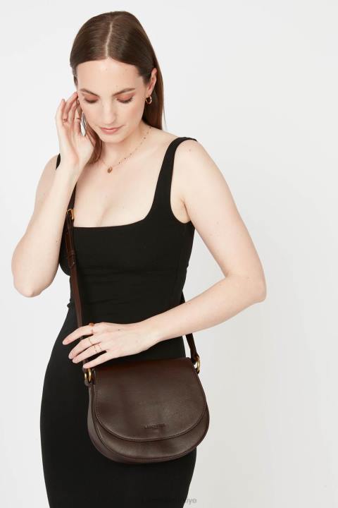 kadınlar çapraz askılı çanta efsane kestane rengi Lancaster Paris çanta H0LP1863